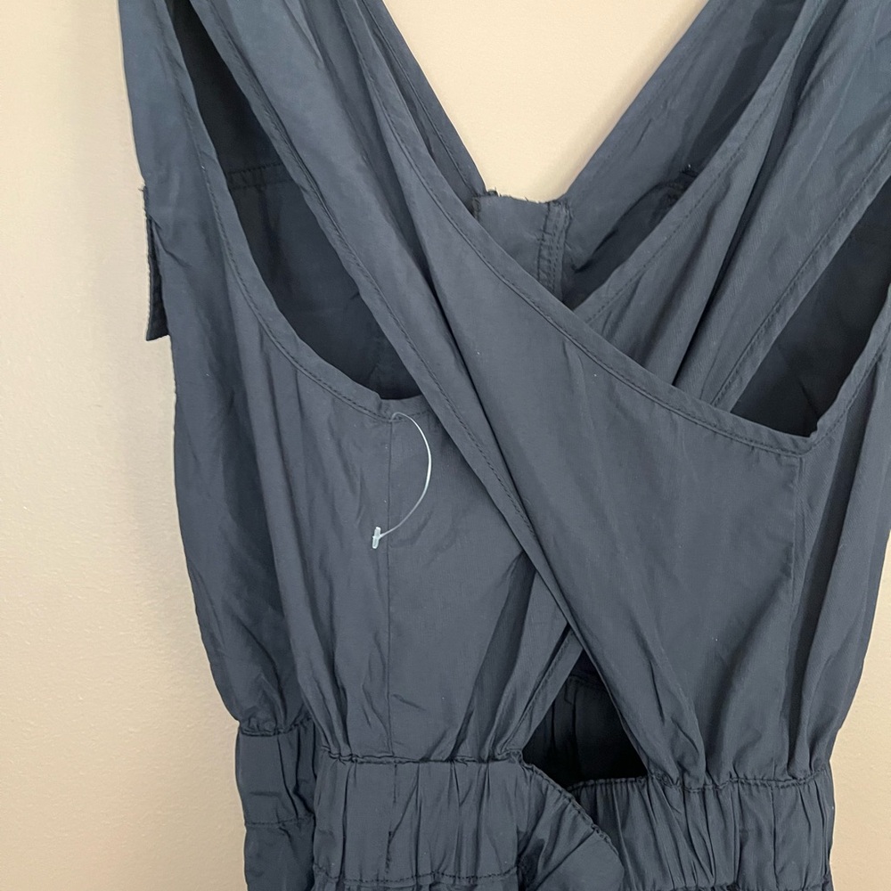 {FP Movement} Back on Trek One Piece Jumpsuit in Black - Womens Large - Picture 9 of 14